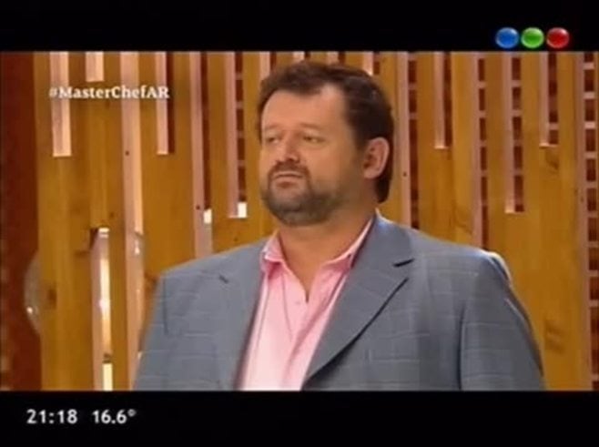 Christophe Krywonis se pelea fuerte con Matías de MasterChef