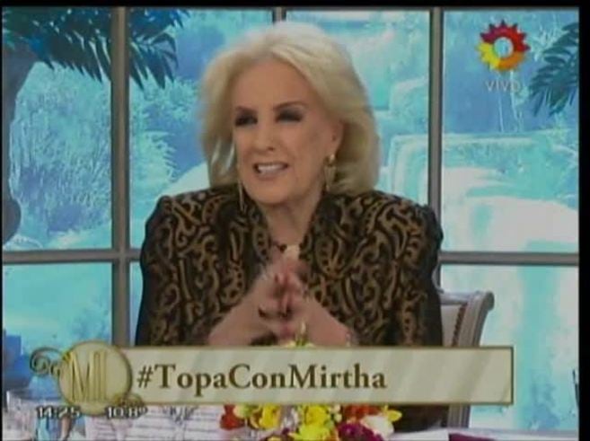 La desgarradora anécdota de Topa en la mesa de Mirtha que emocionó a todos hasta las lágrimas