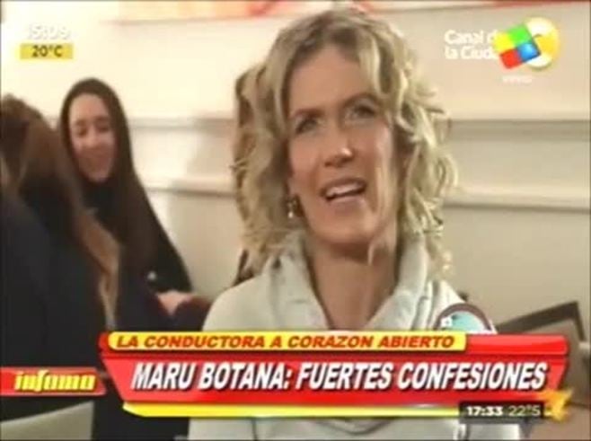 Las confesiones de Maru Botana en El mundo nos mira, el programa del Canal de la Ciudad