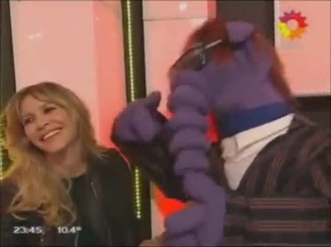 Guillermina Valdés ¡se destapó en ShowMatch! El “juego de seducción” con el Oso Arturro y mucho baile