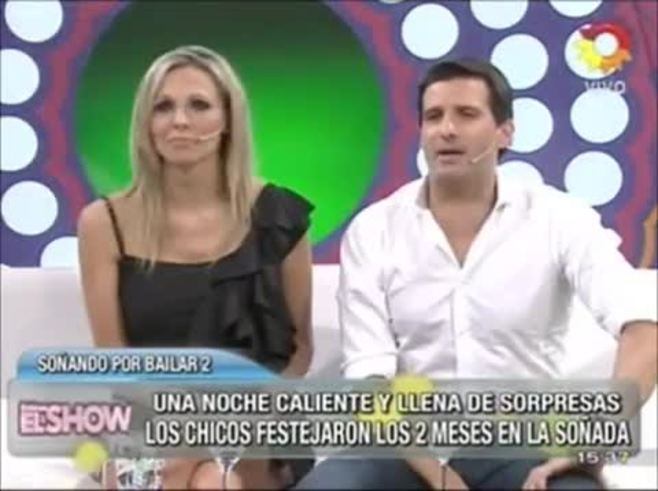 Soñando por bailar: el fan de Wanda, ¡a los besos con Mariano R.!