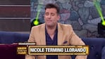 El llanto de Nicole Neumann tras el cruce con Pampita en ShowMatch