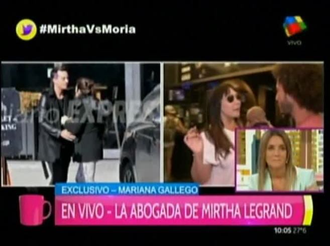 Moria Casán 'mandó al frente' a Juana Viale: ¡mirá con quién la vio a los besos! 