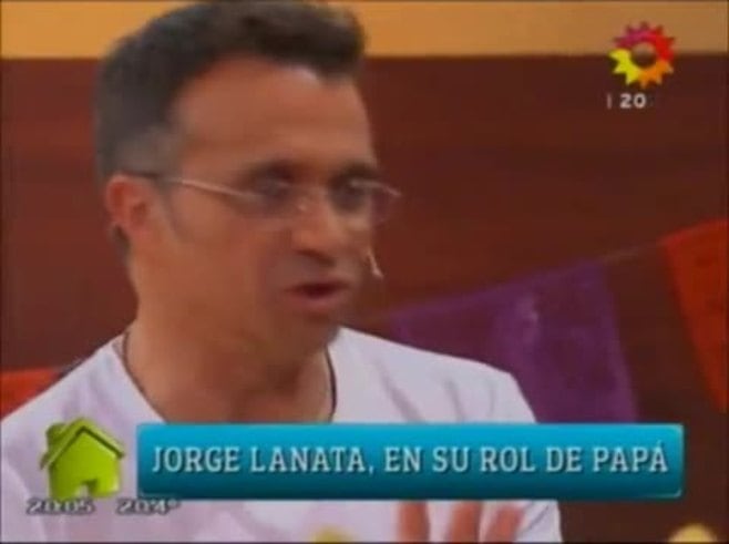 Jorge Lanata visitó Sábado en casa con su hija Lola y habló de su trasplante de riñón