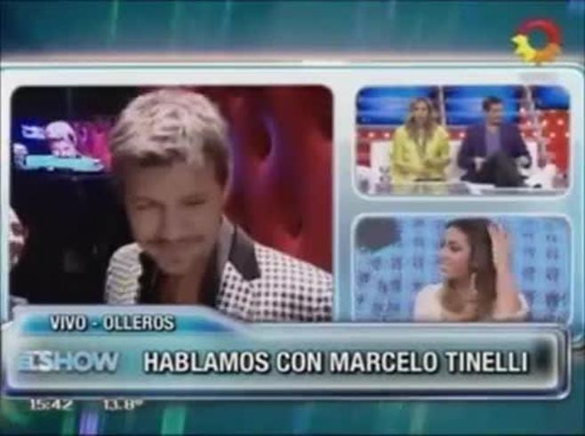 Mirá la reacción de Marcelo Tinelli cuando le preguntaron por su separación de Sol Calabró