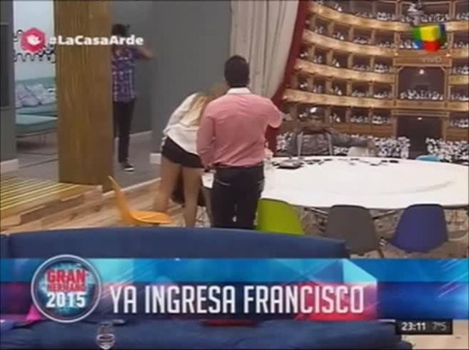 Francisco regresó a Gran Hermano tras su accidente