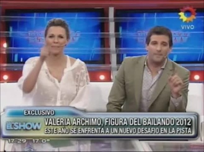 El habilidoso partenaire de Valeria Archimó en Bailando 2012