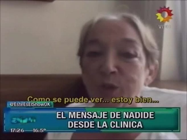 Nadide de Las mil y una noches habló desde la clínica: la tristeza de Ergün