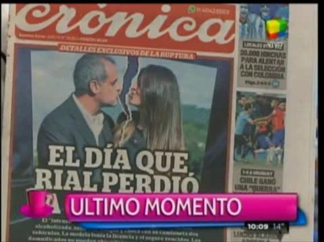 Jorge Rial, enojado con un diario: "Mariana chocó, pero no venía alcoholizada"