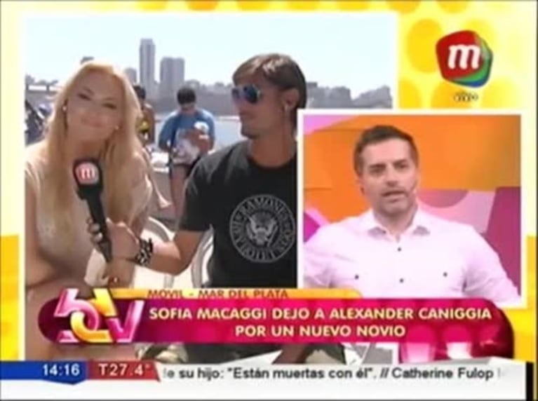 Sofía Macaggi se olvidó de Alexander Caniggia y ya tiene nuevo novio: "Eramos muy diferentes, él viene de Europa y yo de Tandil"