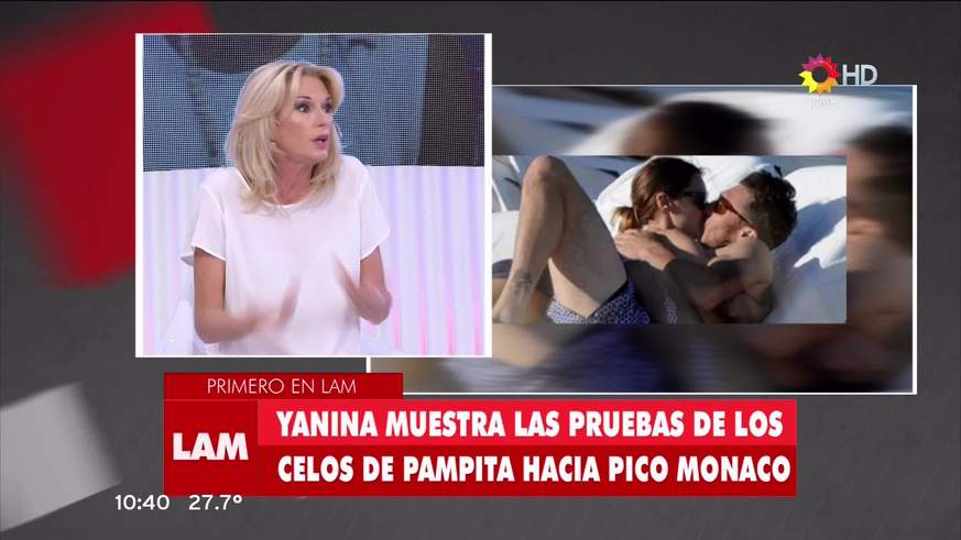 Yanina Latorre contó que Pico trató de “extremadamente celosa” a Pampita ¡y el tenista le escribió por WhatsApp!: “Me pidió que no muestre el chat, está arrepentido”