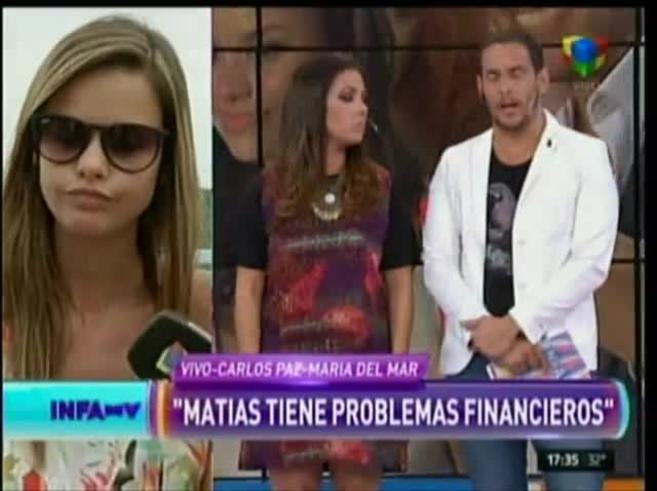 María del Mar se refirió a su relación con Matías Alé: "Cada vez que habla, mete la pata"