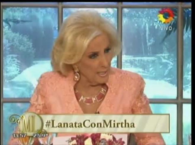 Sara Stewart Brown contó en Almorzando con Mirtha Legrand cómo conoció a su madre biológica