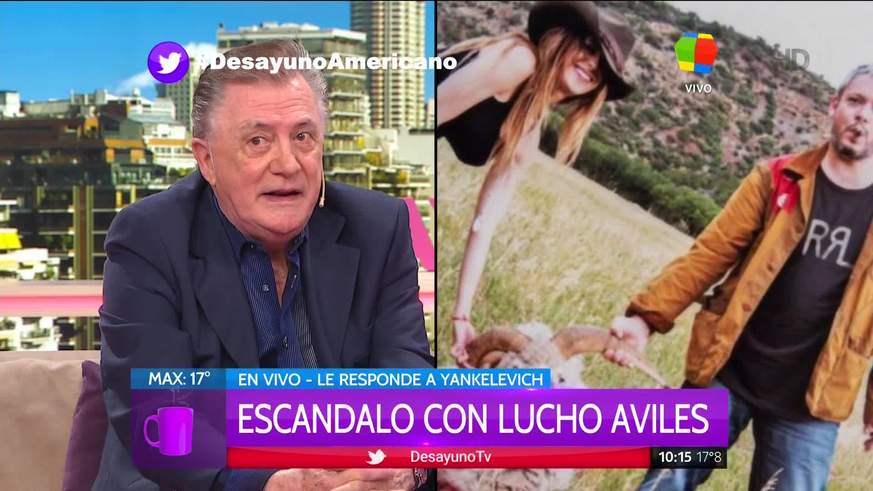 Lucho Avilés aclaró qué siente antes de dispararle a un Jabalí