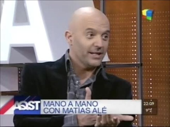 Matías Alé: "Soy adicto al sexo... como Michael Douglas"