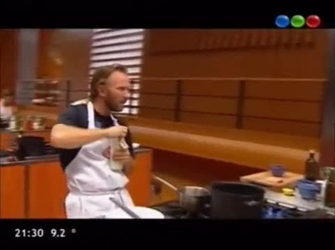 Sebastián de MasterChef y su adicción por la crema