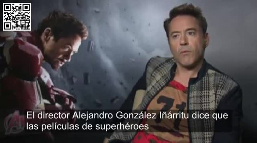 Robert Downey Jr., y una frase xenófoba contra el director de Birdman