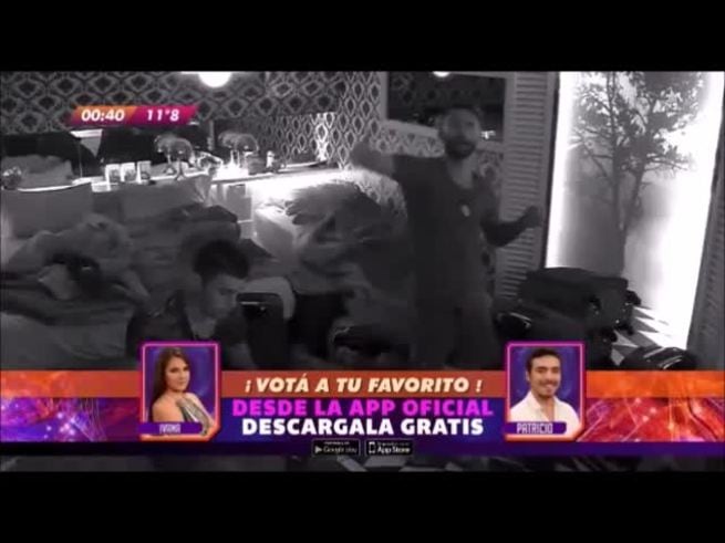 Macarena Pérez y Matías S., muy calientes en Gran Hermano 2016