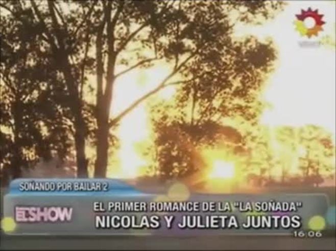 Julieta y Nicolás, la primera parejita de Soñando 2