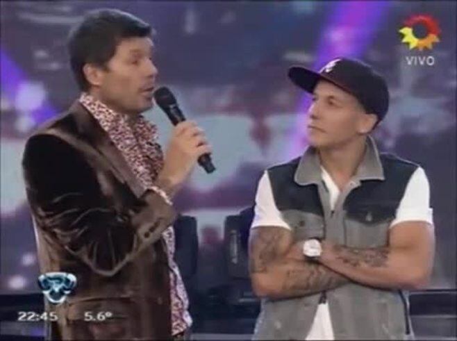 Alexander Caniggia se sumó a ShowMatch: pocas palabras ¡y nada de humor!