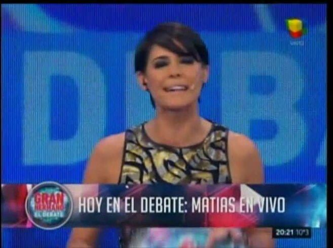 Matías en El Debate de Gran Hermano tras su salida del reality