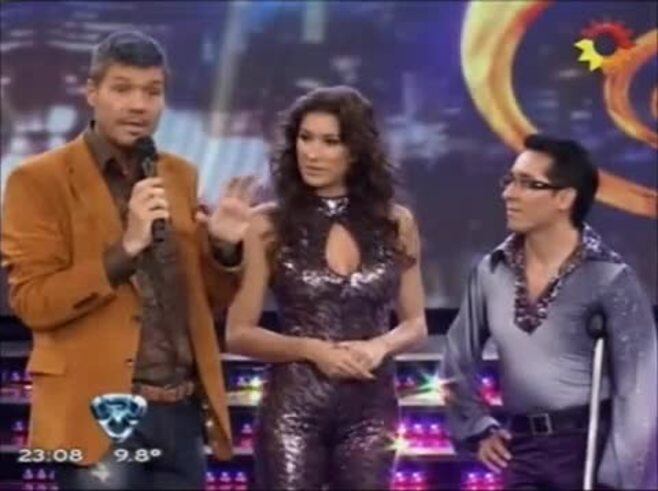 Valeria Archimó y Reynaldo Ojeda conmovieron en Bailando 2012