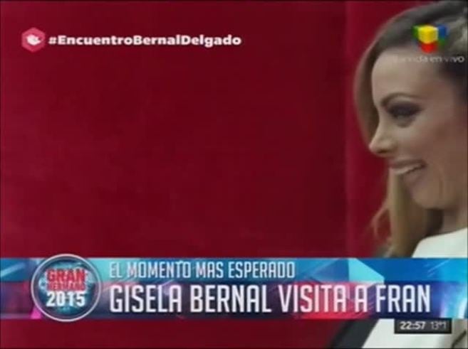 El encuentro de Francisco Delgado y Gisela Bernal en Gran Hermano