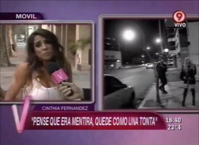 Cinthia Fernandez lloró en público y Victoria Santos dio la cara