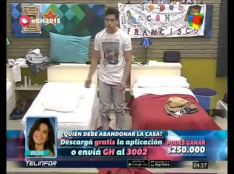 Fuerte cruce entre Fernando y Matías de GH 2015