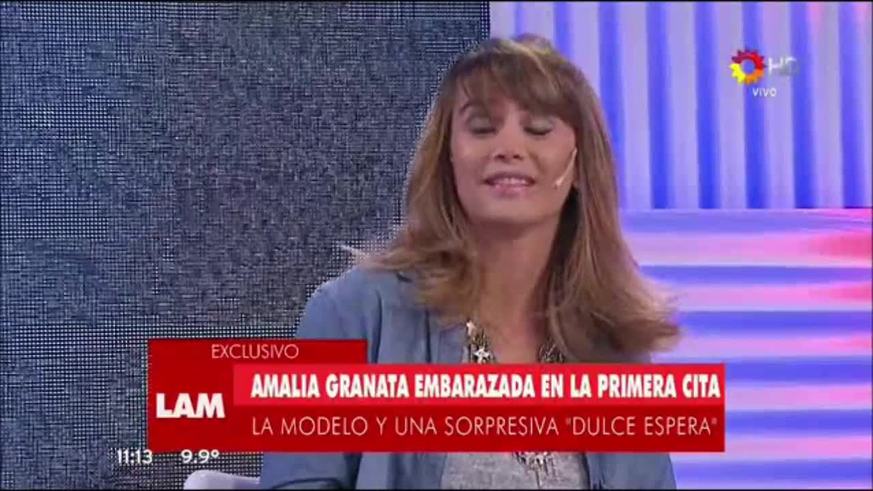 La pregunta animal de Analía Franchín a Amalia Granata en Los Ángeles de la Mañana