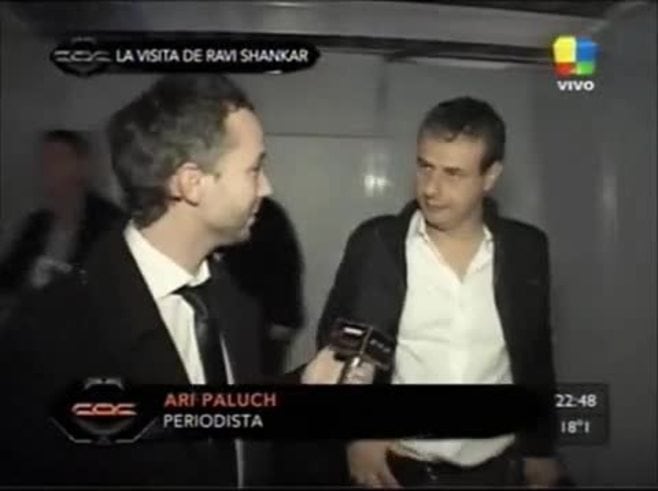 Ari Paluch: "broma pesada" y enojo con el cronista de CQC