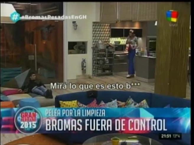 Descontrol total en Gran Hermano 2015