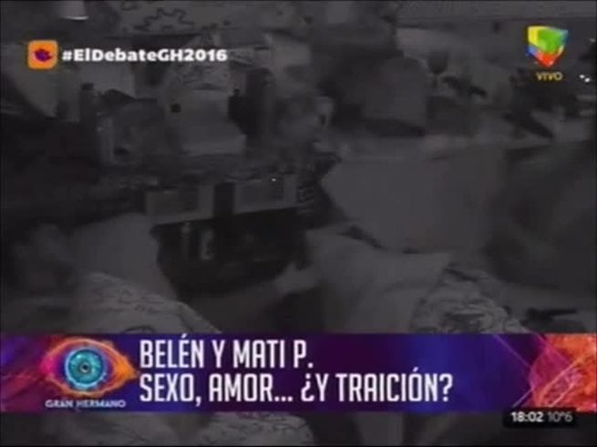 La noche de sexo de Belén y Matías P. en Gran Hermano 2016