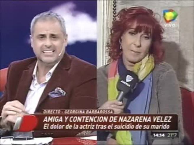 Jorge Rial contó una conmovedora charla con Nazarena Vélez: "Me dijo que no se podía dejar morir"