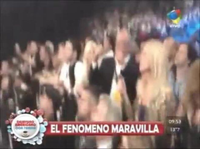 El “alocado” festejo de Susana Giménez en la pelea de Maravilla Martínez