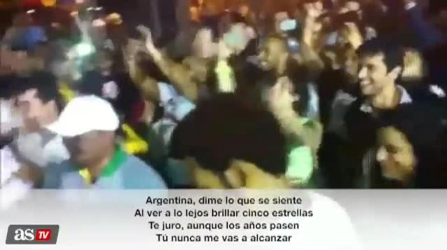 Brasil pregunta qué se siente: la canción contra Argentina