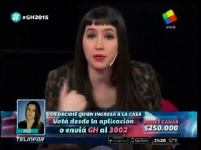 Sofía Gala confesó que le gusta Matías de GH 2015