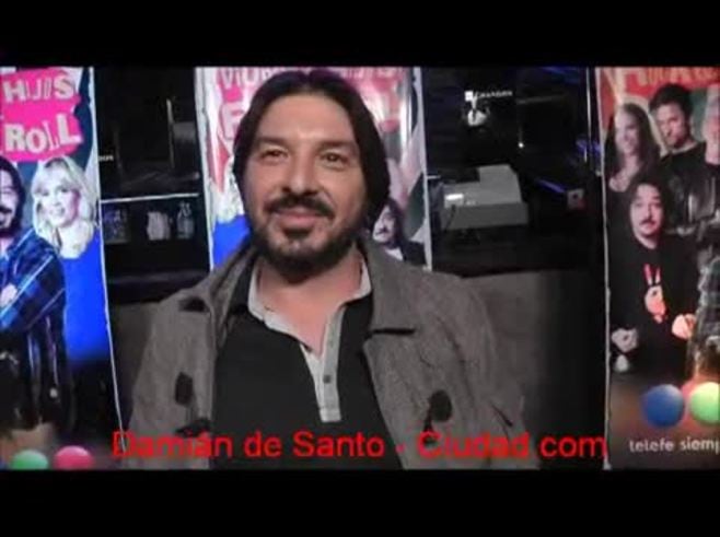 Damián de Santo regresa a la TV: "Actuar me hace bien; yo cambié el domicilio, no huí de la profesión"