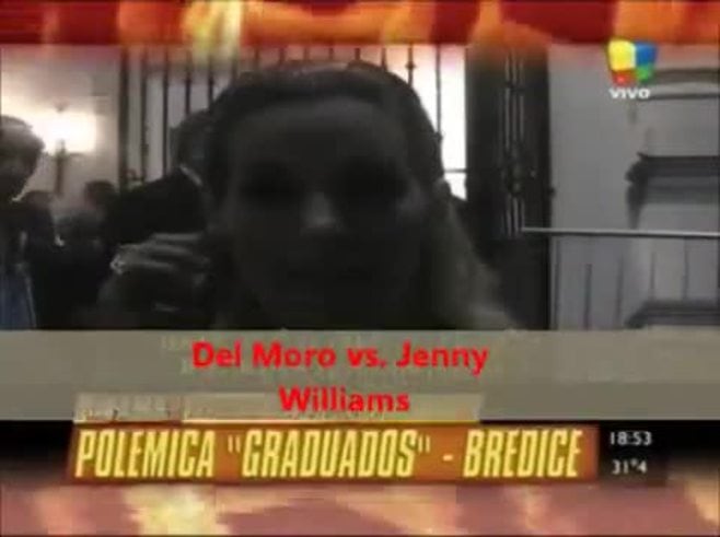 Santiago del Moro y su insólita indignación con Jenny Williams: “¡Dedicate a otra cosa!”