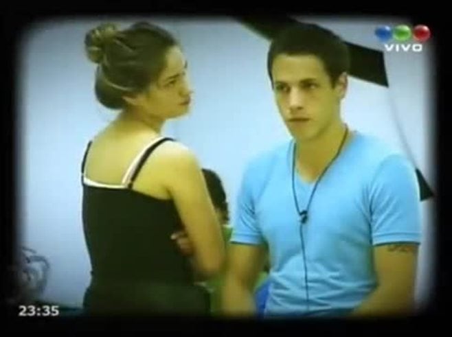 Victoria Irouleguy y Ezequiel Tramannoni de GH 2012: crisis, pelea y... besos