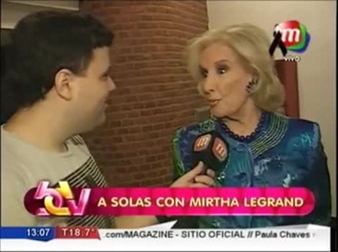 Mirtha Legrand se prepara para volver a El Trece: “Ya empecé a llamarlo Tinelli para que venga al programa”