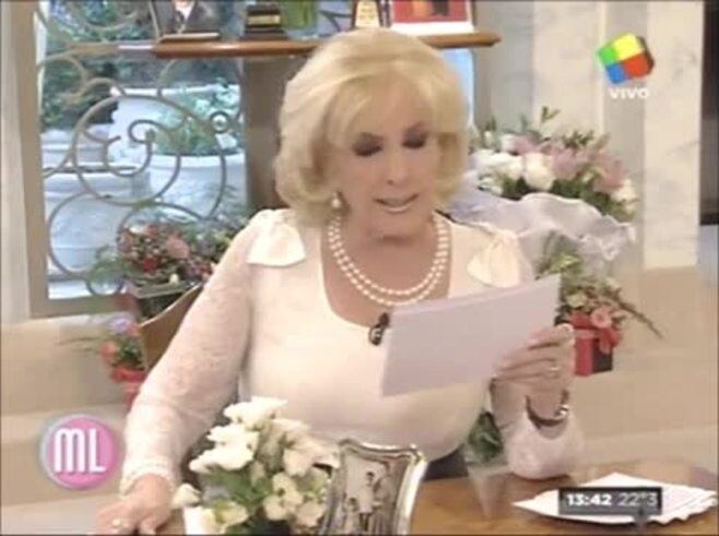 El emotivo recuerdo de Mirtha Legrand a Daniel Tinayre y a su amiga Elba