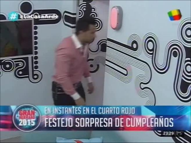 Francisco Delgado presentó a su hija Elena a sus compañeros de Gran Hermano 2015