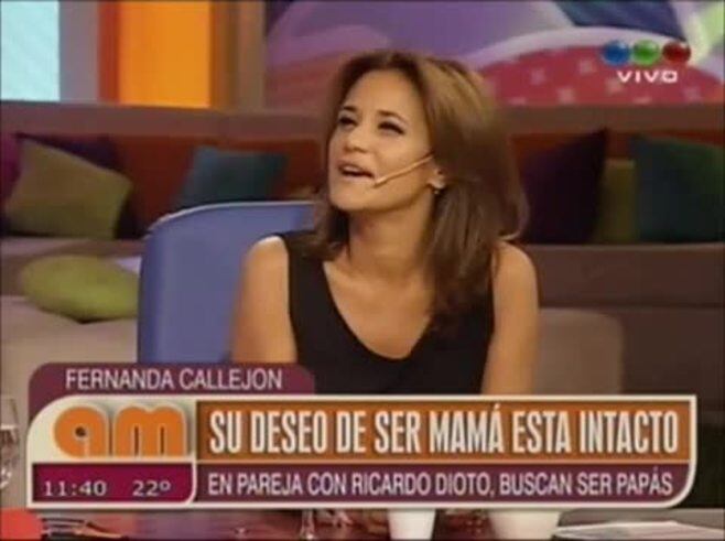 María Fernanda Callejón y su lucha por ser mamá: “Hoy mi prioridad es tener un hijo”