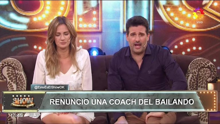 Polémica renuncia de la coach de Nancy Pazos en ShowMatch