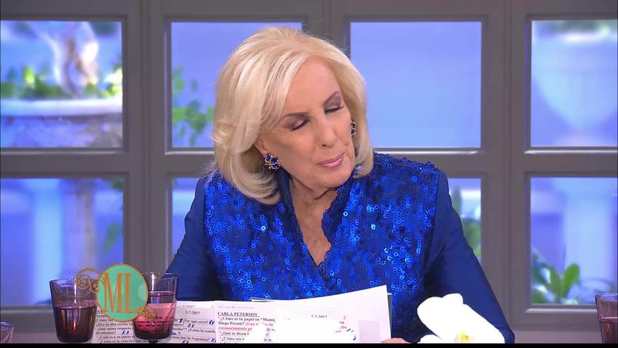 Mirtha sobre Majul