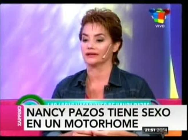 Nancy Pazos fue descubierta por su hijo teniendo relaciones íntimas con Nacho en un motorhome