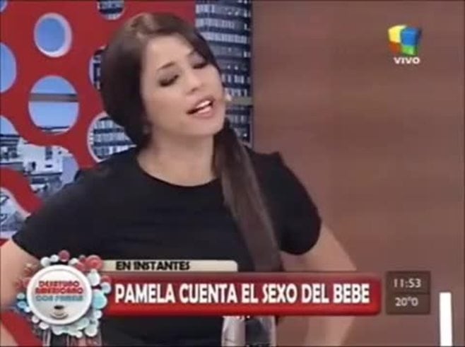 Pamela David contó el sexo de su bebé