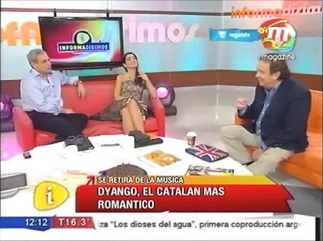 ¡El video! Dyango volvió a referirse a la mesa de Mirtha: "Estaba en la mesa como un florero"