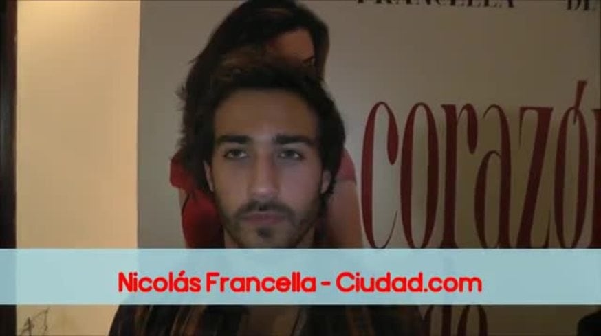 Nicolás Francella habló antes estrenar de Corazón de León actuando con su papá